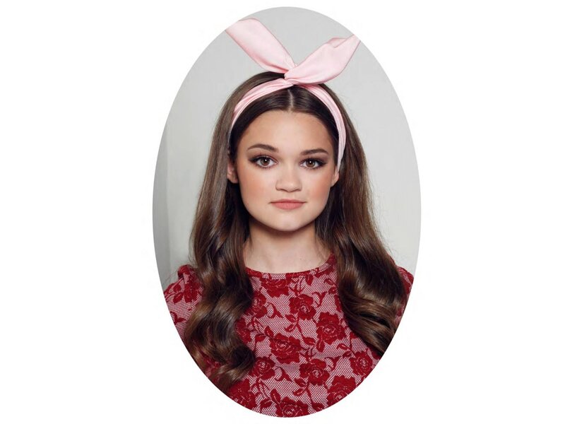 Girl with Bunny Ears — Pink