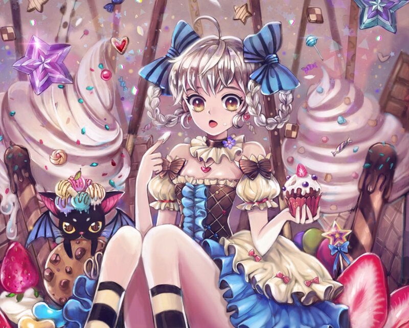 Girl with Candy