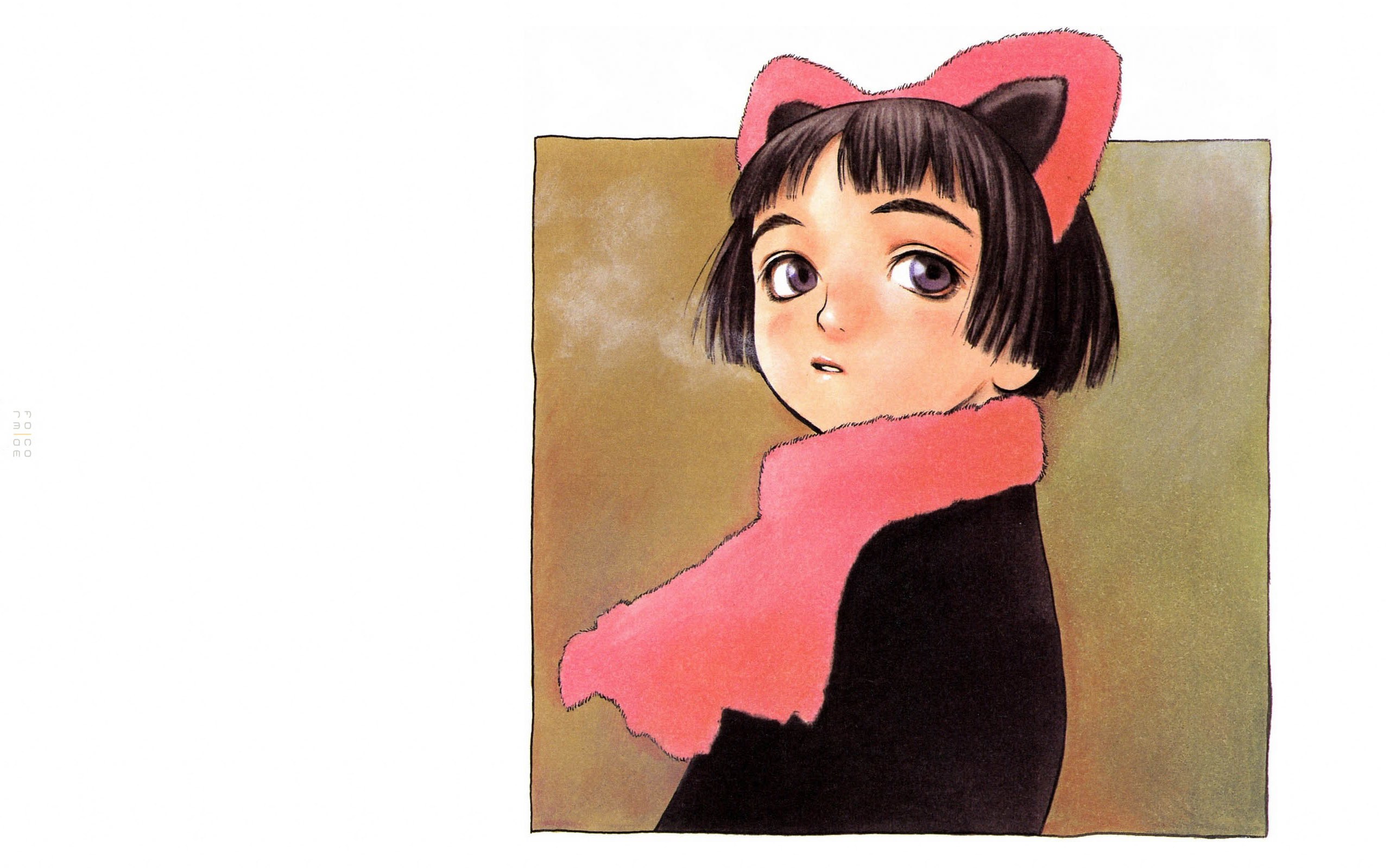 girl with cat ears