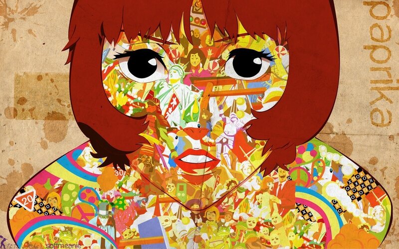 Girl with Collage Face
