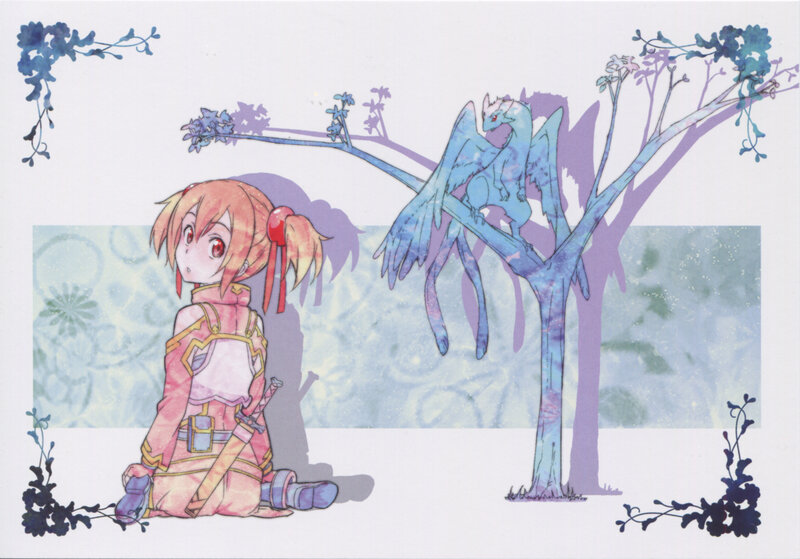 Girl with Dragon in Tree