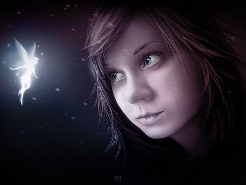 Girl with Fairy