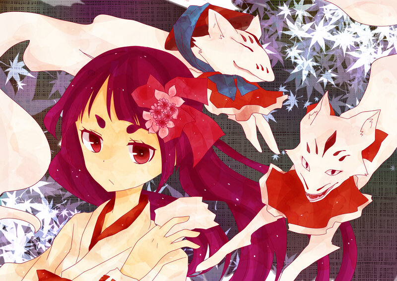 Girl with Fox Spirits