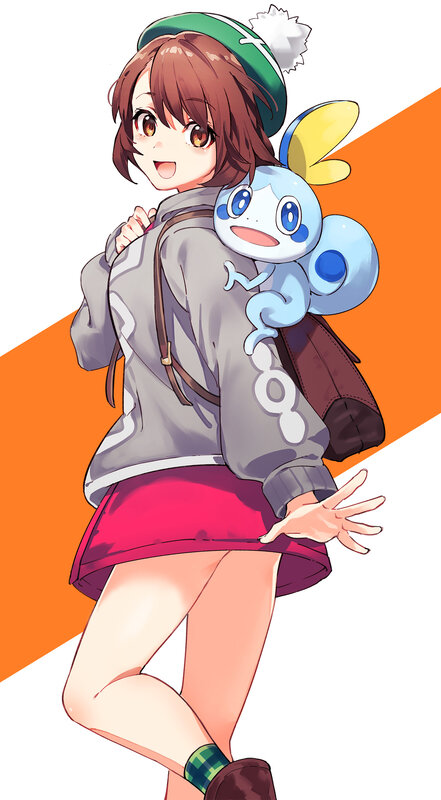 Girl with Frog-like Creature