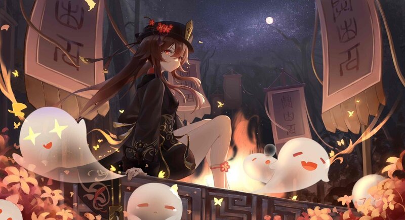 Girl with Ghosts