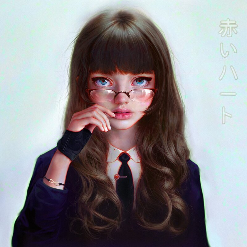 Girl with Glasses — Brown