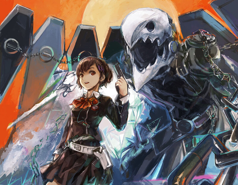 Girl with Gun and Robot