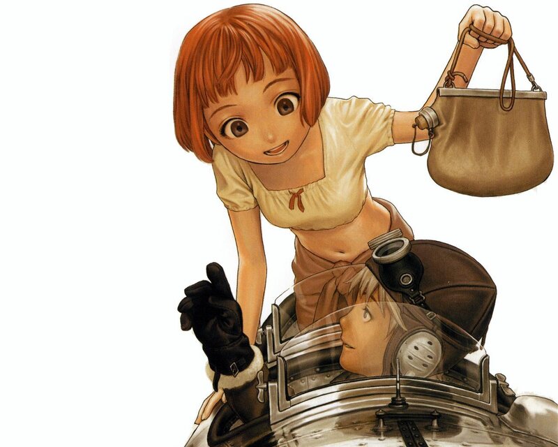 Girl with Handbag