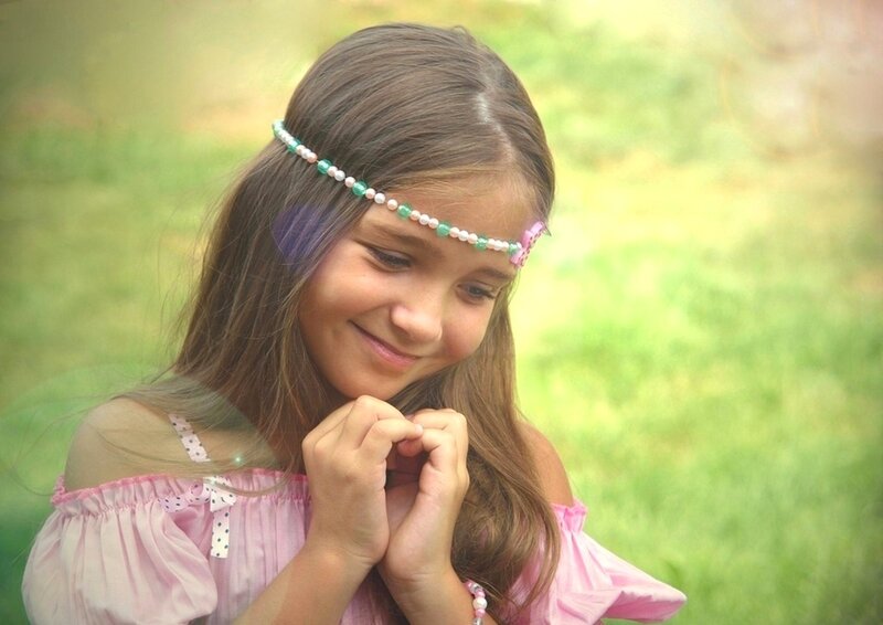 Girl with Headband