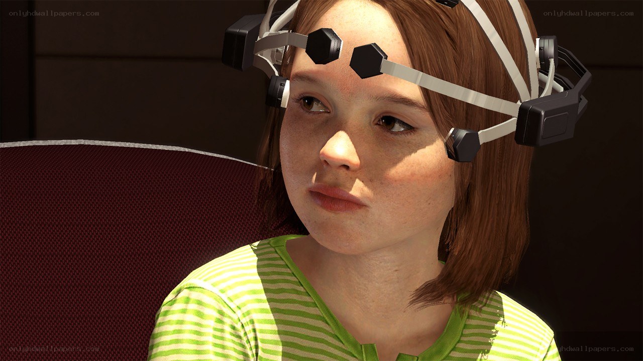 girl with headgear