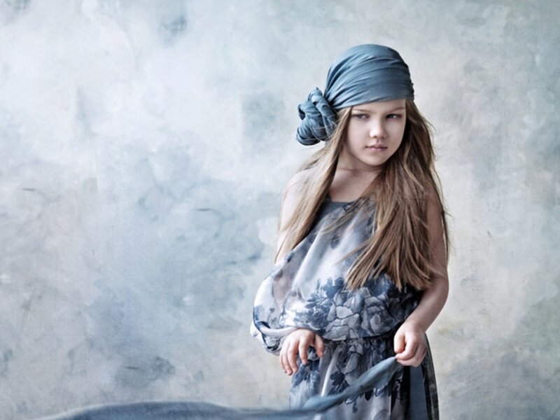 Girl with Headscarf