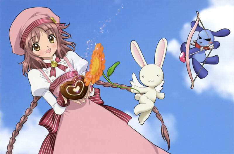Girl with Heart-shaped Chocolate