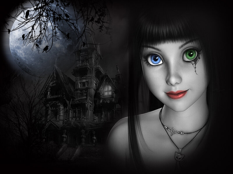Girl with Heterochromia