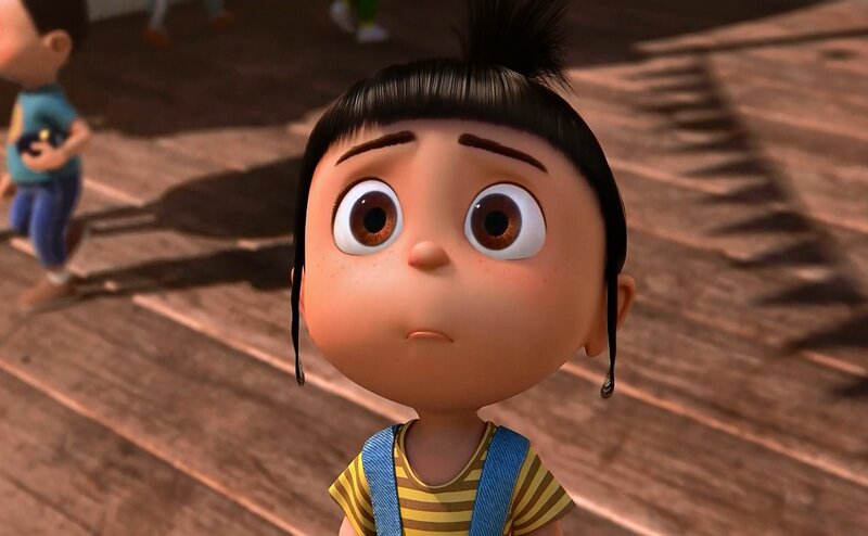 Girl with Large Eyes