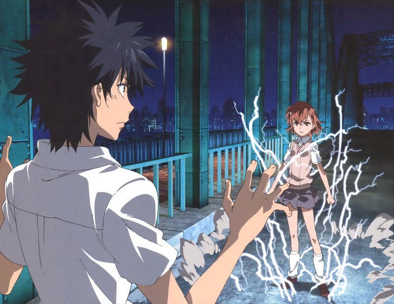 Girl with Lightning Powers — Blue