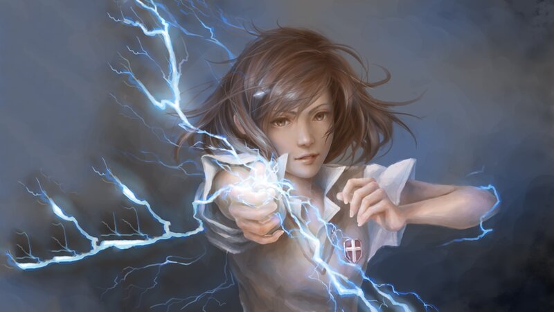 Girl with Lightning