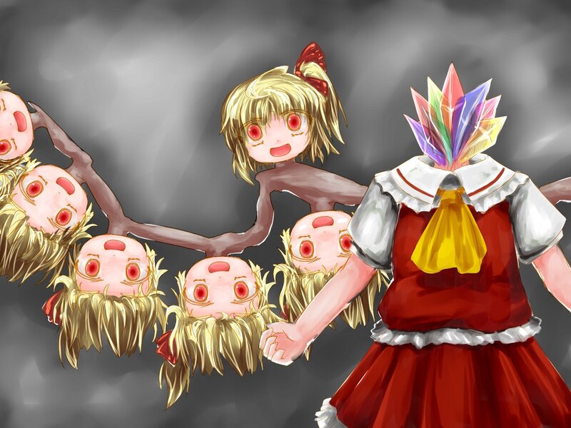 Girl with Multiple Heads