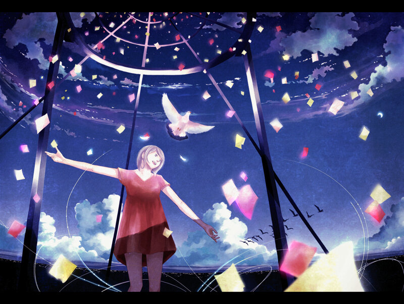 Girl with Outstretched Arms