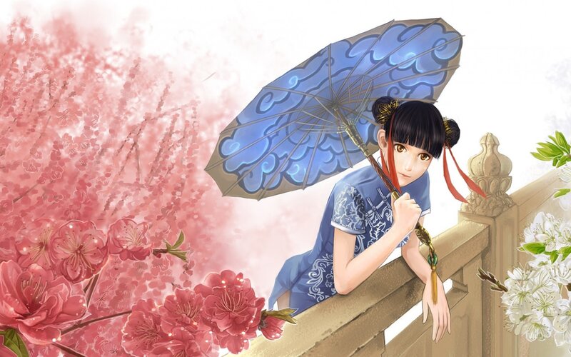 Girl with Parasol