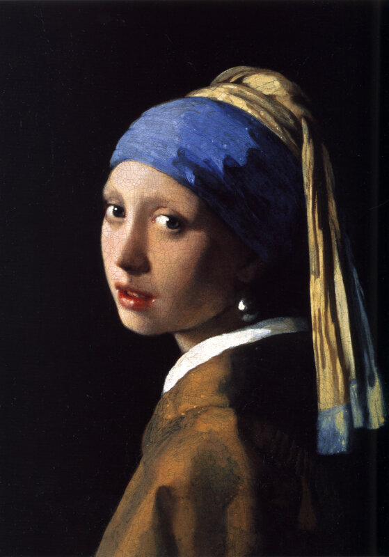 Girl with Pearl Earring — Blue