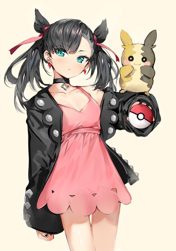 Girl with Pikachu — Pink