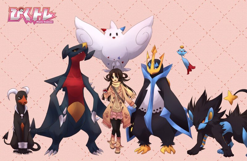 Girl with Pokémon — Pink