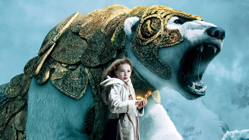 Girl with Polar Bear — Blue