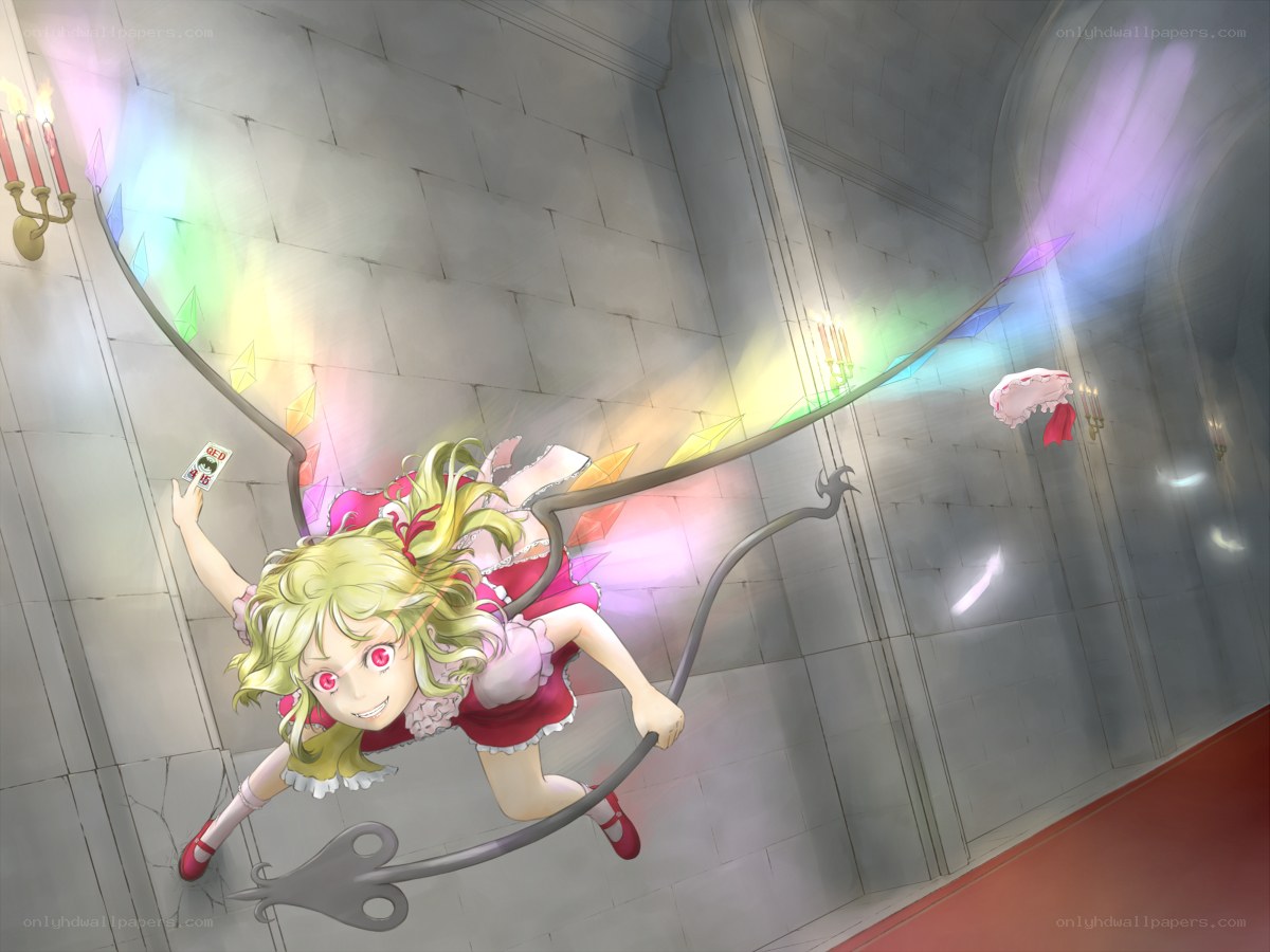 girl with rainbow bow