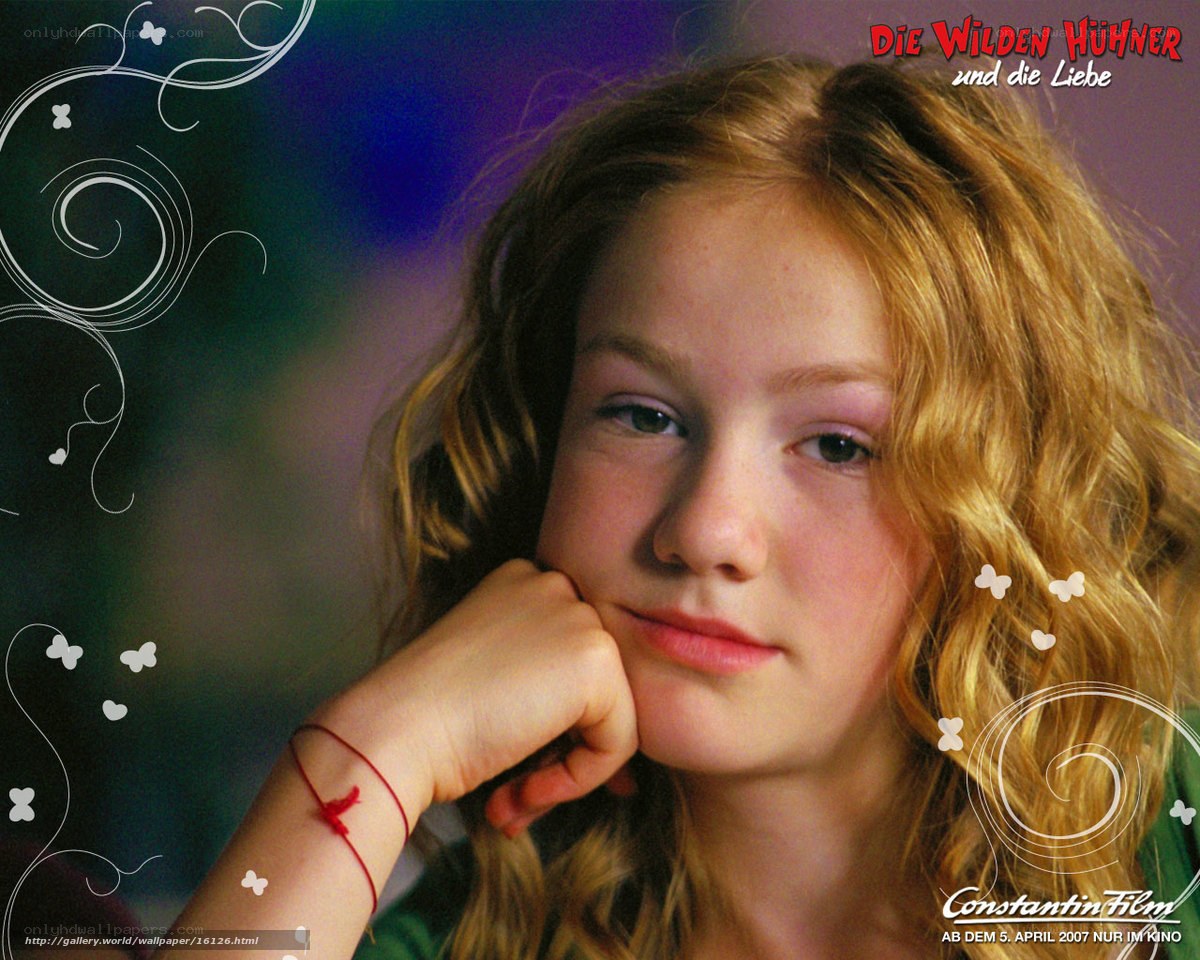 girl with red bracelet