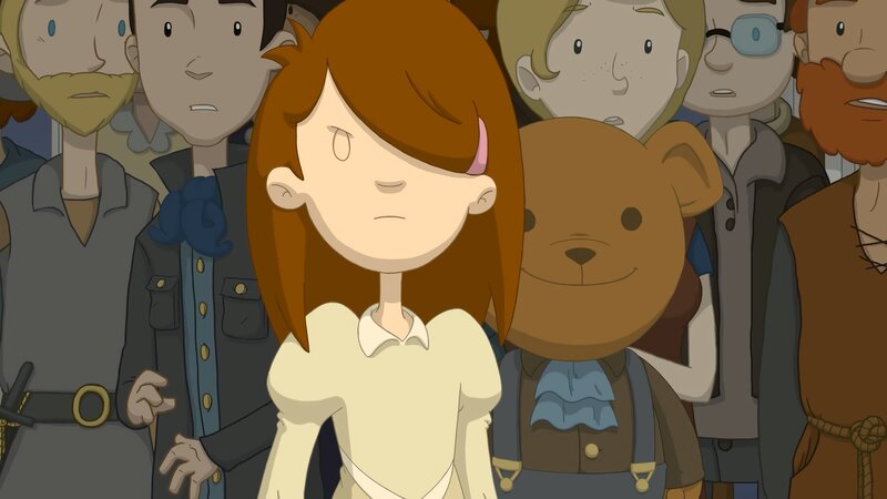 Girl with Red Hair — Brown