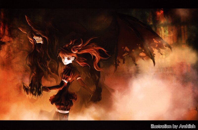 Girl with Red Hair — Dramatic
