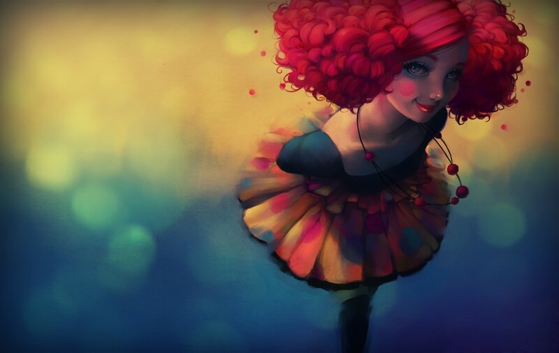 Girl with Red Hair — Dreamy