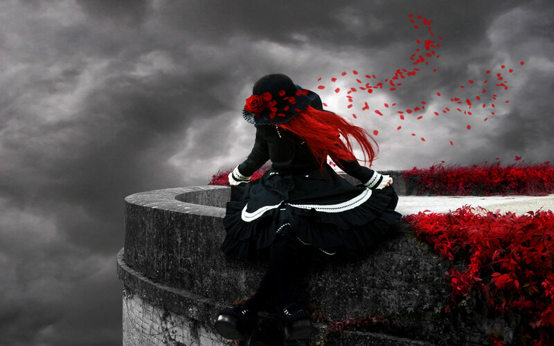 Girl with Red Hair