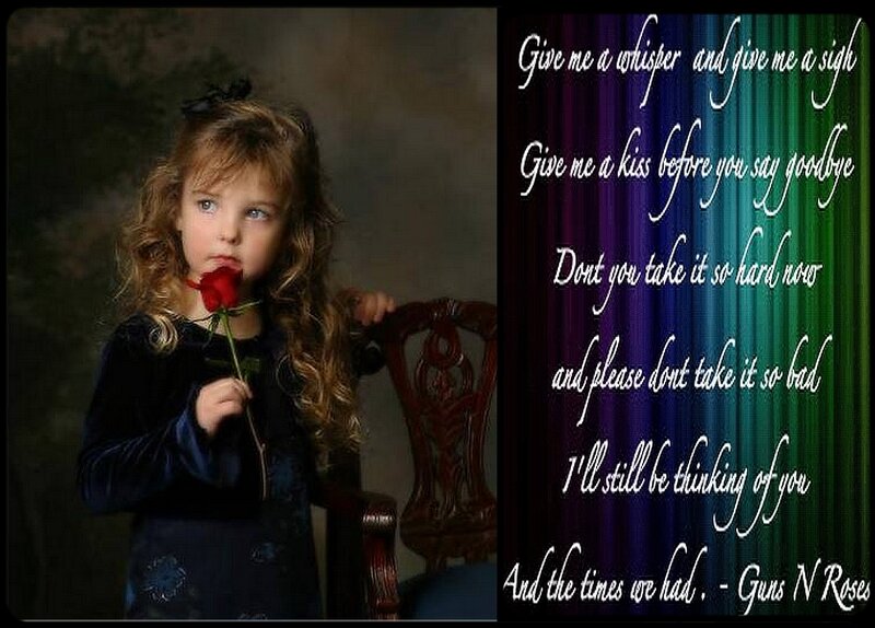 girl with red rose