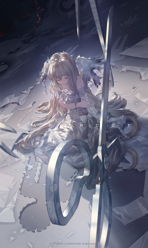 Girl with Scissors