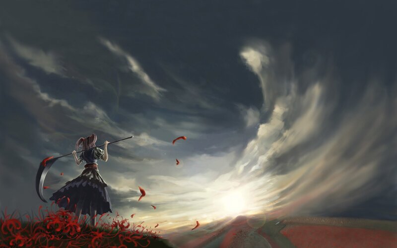 Girl with Scythe