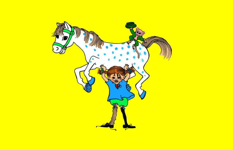 Girl with Spotted Horse