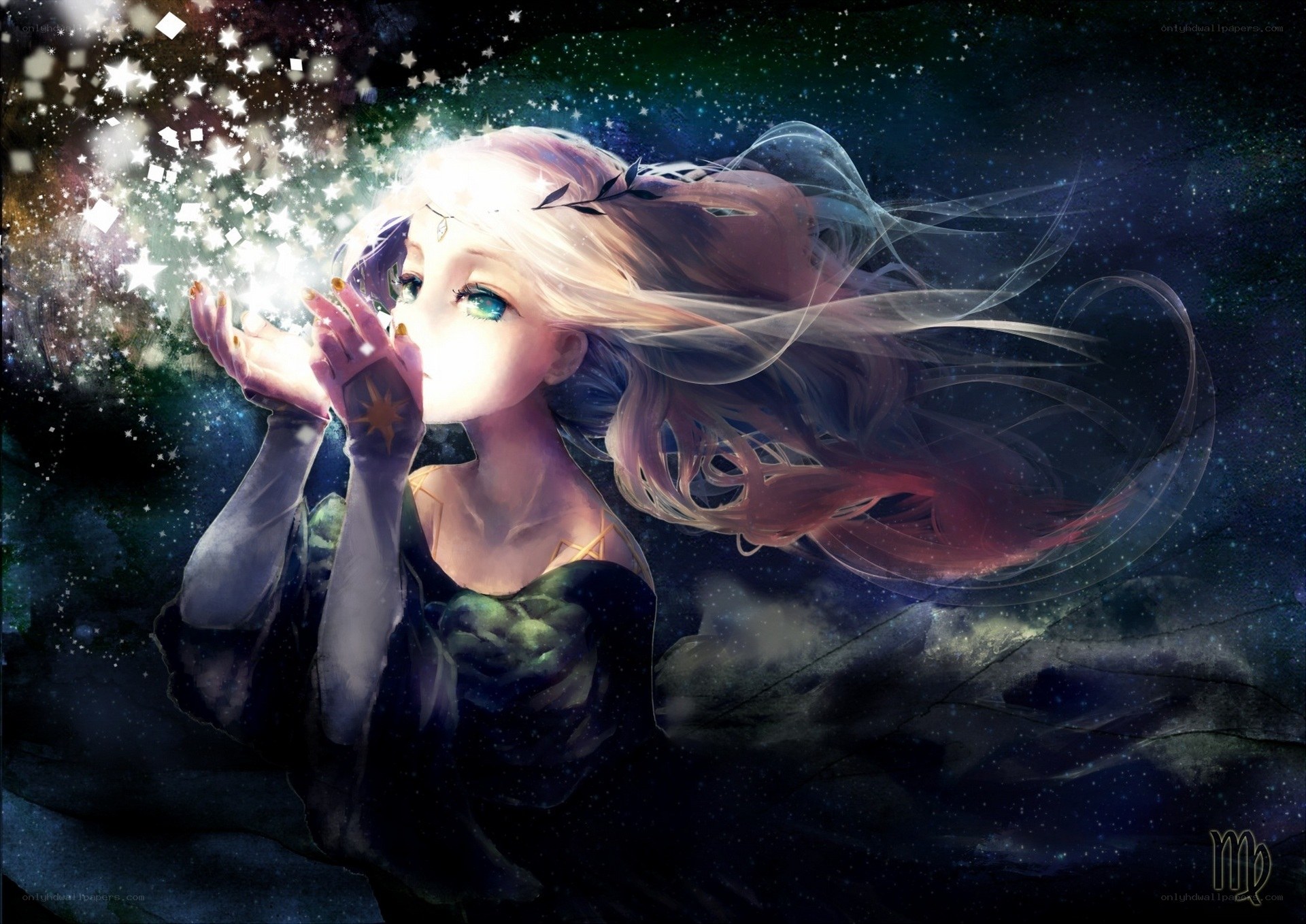 girl with starlight magic