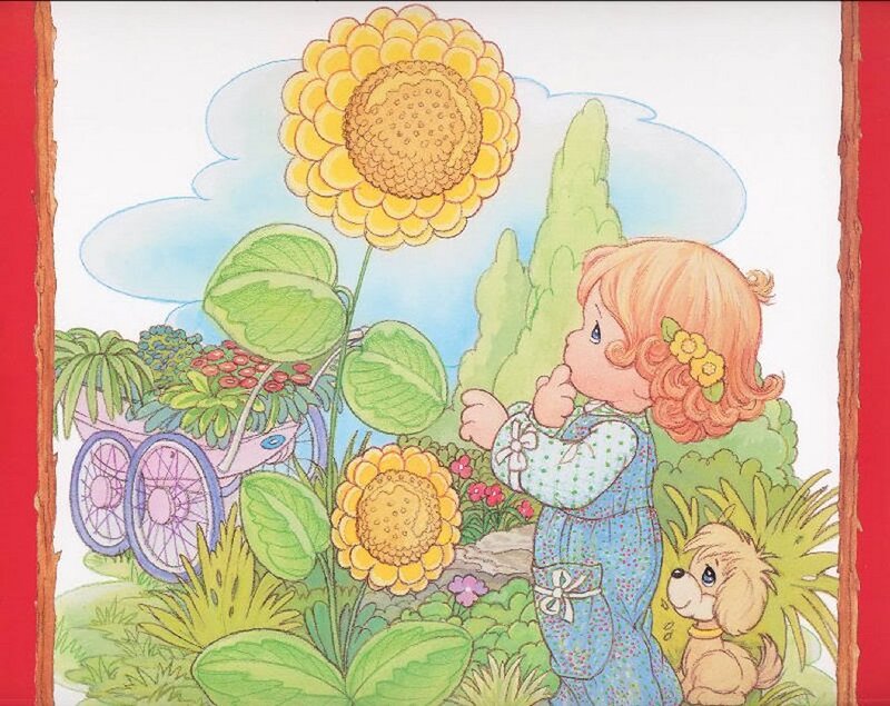 Girl with Sunflower