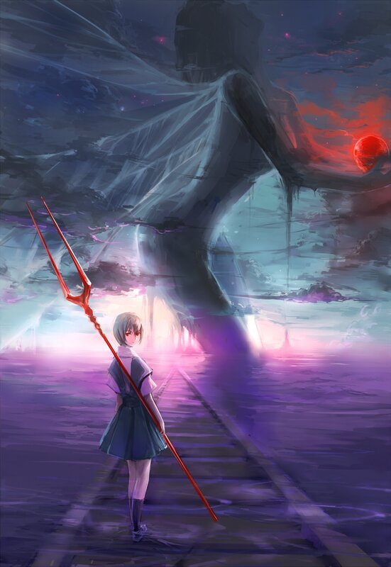 Girl with Trident