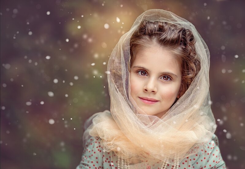 Girl with Veil