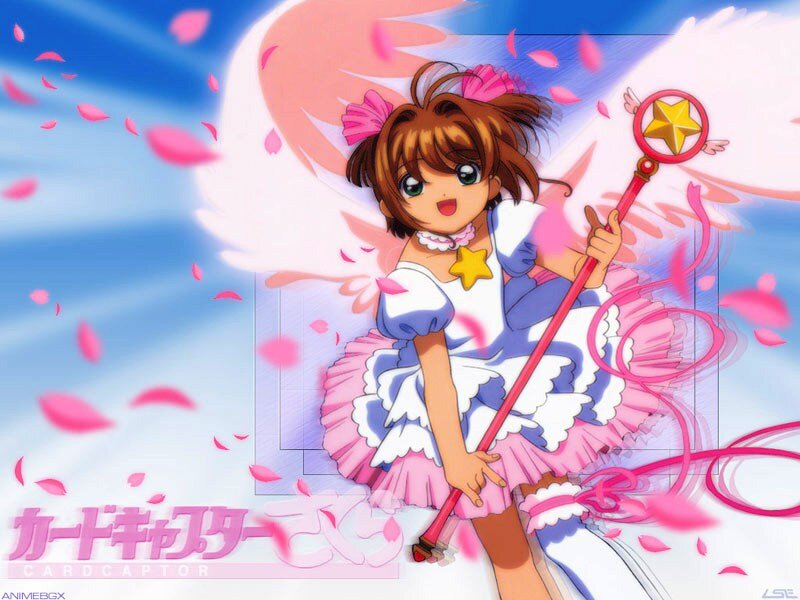 Girl with Wand and Wings — Pink