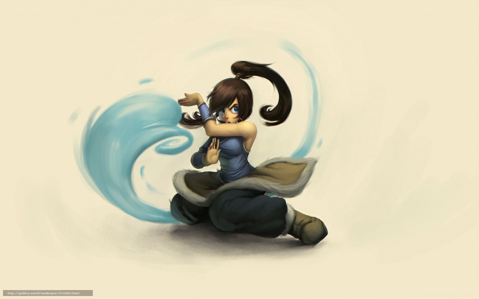 girl with water bending