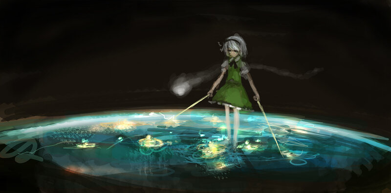 Girl with White Hair