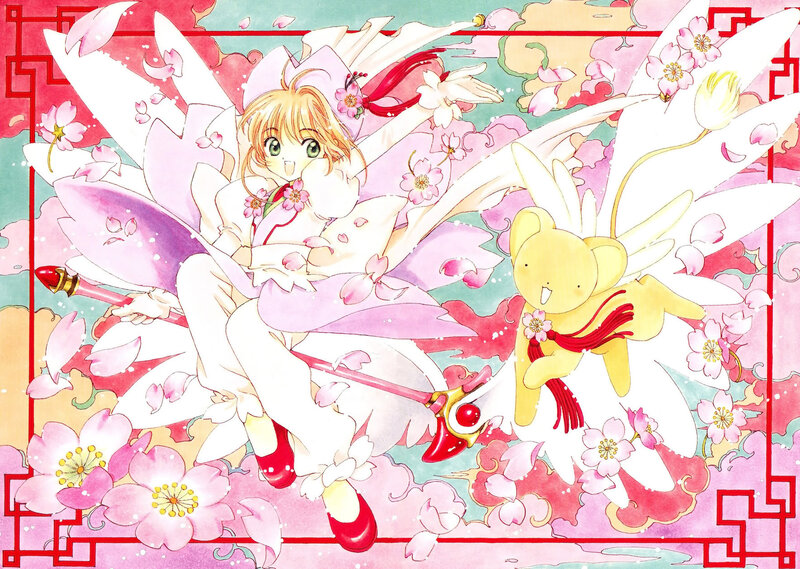Girl with Wings and a Bear