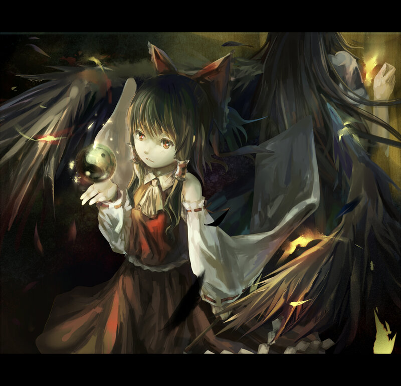 Girl with Wings and Orb