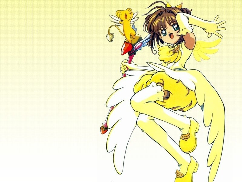 Girl with Wings and Staff