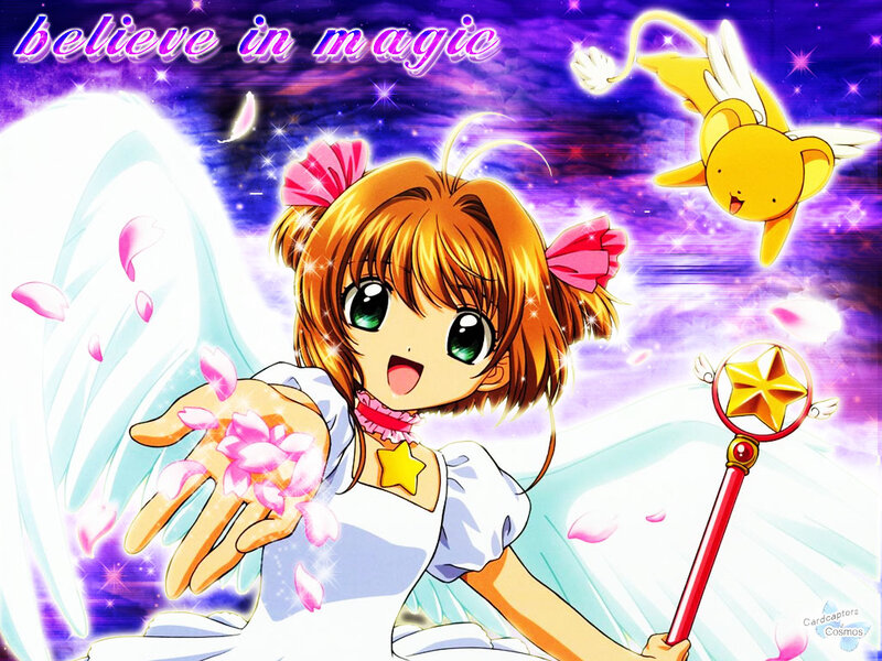 Girl with Wings and Wand — Purple