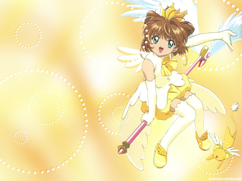 Girl with Wings and Wand — Yellow, Joyful