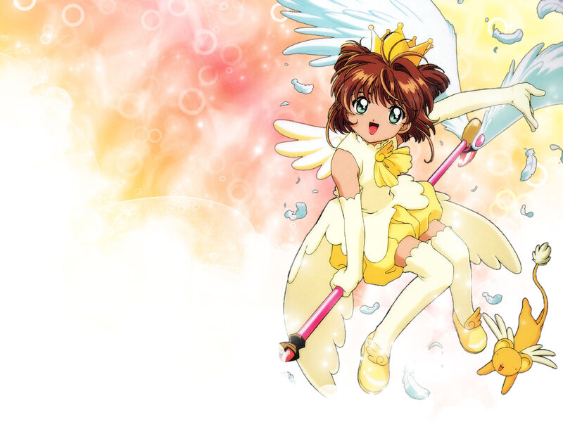 Girl with Wings and Wand — Yellow